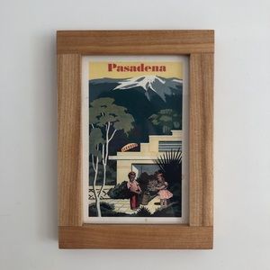 Handmade Craftsman 4x6 Birch Wood Picture Frame